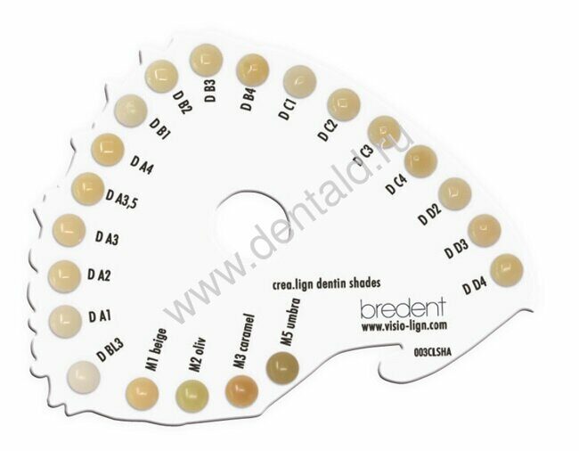 crea.lign dentin shade