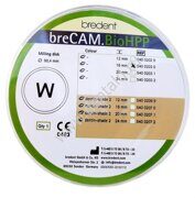 Бланк breCAM.BioHPP Ø 98,5 x 20mm (белый)