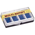 Штифты беззольные "MULTI-SHTIFT" синие 1,6мм., 1 развертка 1,6 мм (80 шт.)