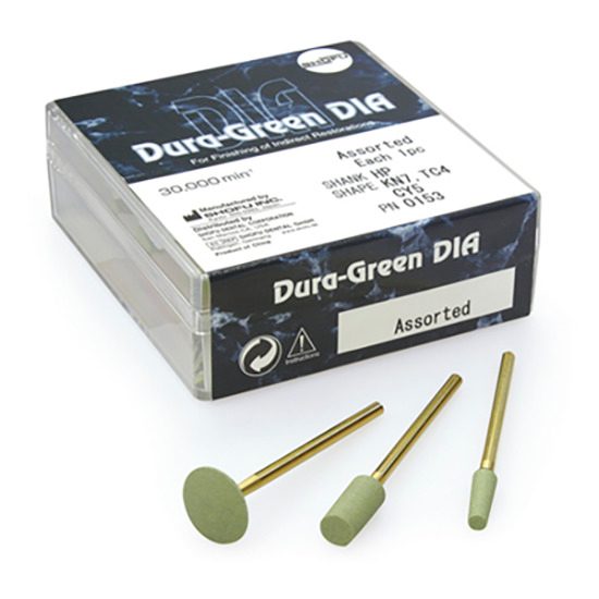 Dura-Green DIA, (Assorted) HP (3шт)